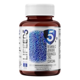 Lifeed Inmune Con Vitamina C Jengibre Equinacea Zinc Curcuma Sabor Sin sabor