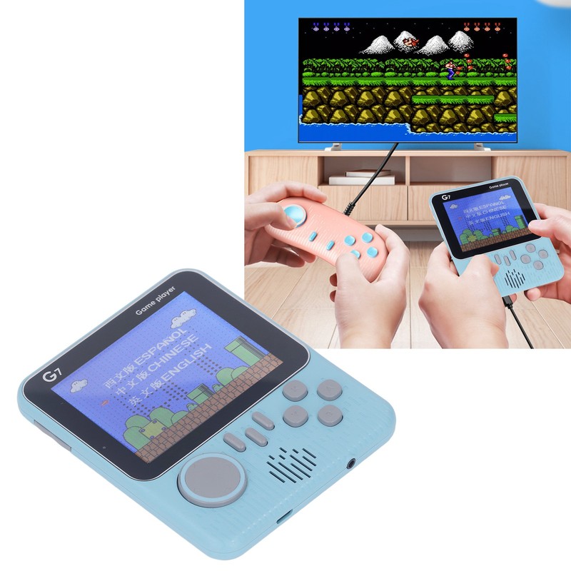 G7 Handheld Game Console Single Player Lightweight Gaming Device with