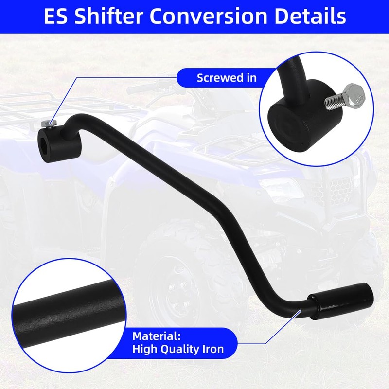 motoparty Gear Shift Lever Replacement for Honda Rancher Foreman 350