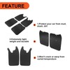 ECOTRIC Mud Flaps Compatible with 1995-2004 Toyota Tacoma 4x4 Prerunner