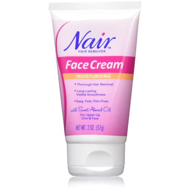 Nair Hair Remover Crema Facial De 2 Onzas (59 Ml)