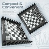 VENTUREBOARD XL Full-Size 10 Inches Magnetic Unique Chess Set Board