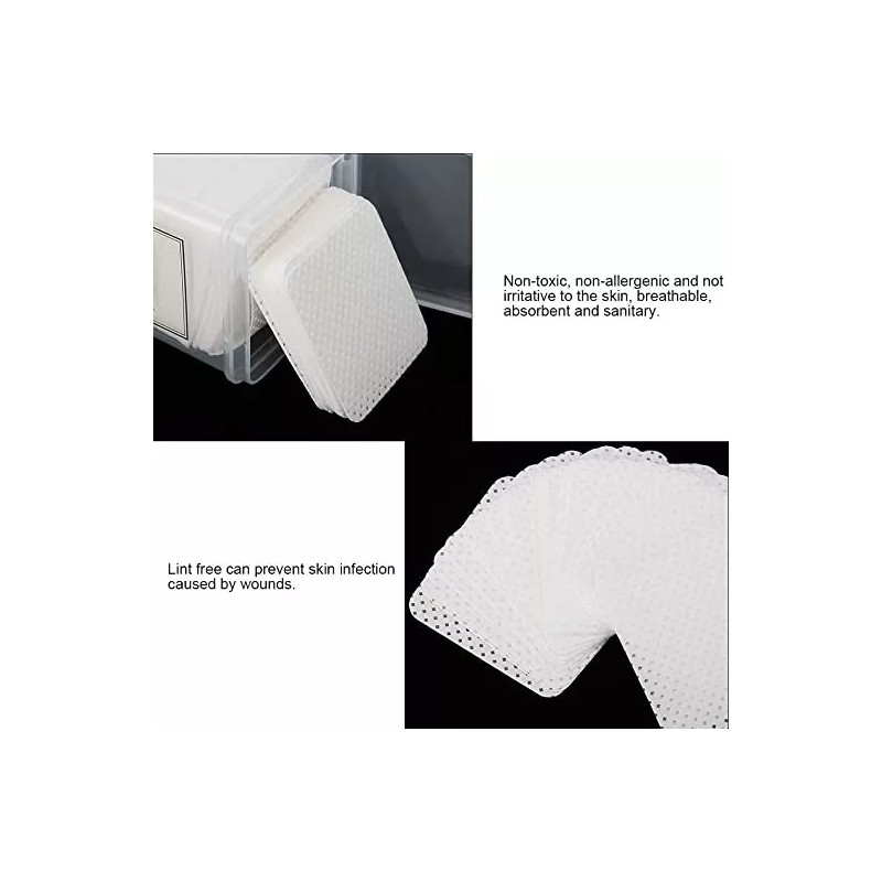 Tmishion 200pcs Set Almohadillas Para Quitar Esmalte De Manicura