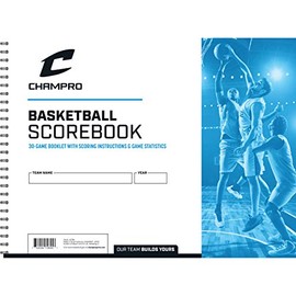 Champro Basketball Score Book (White)