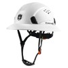 GREEN DEVIL Full Brim Hard Hat Vented Construction Helmet Cascos