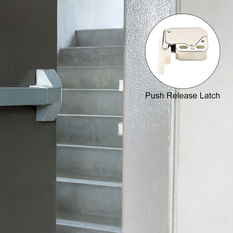 METALLIXITY 10pcs 48mm x 28mm x 11mm Push Release Latch