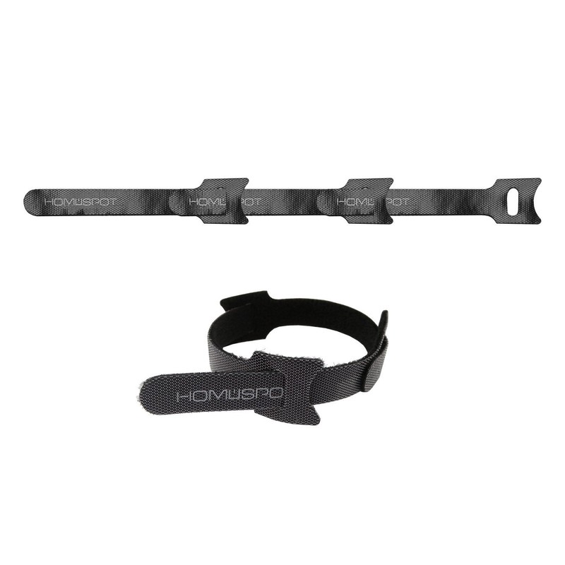 HomeSpot Cable Management 100 Pack Reusable Fasterning Cable Ties Cable