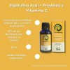 Alga Spirulina Máxima 500tab Kosher 250g + Gotitas Spirulina