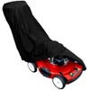 Lawn Mower Cover, Black, 191 x 50 x 100 cm,