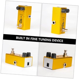 SUPVOX 2pcs Guitar Amplifier Pedal Simulation Classic Tube Tremolo Pedal Effect True Bypass for Guitars