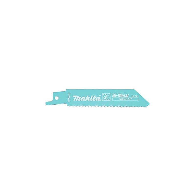 Makita B-20404 Recipro Blade 4" 18Tpi Metal, Multi-Colour