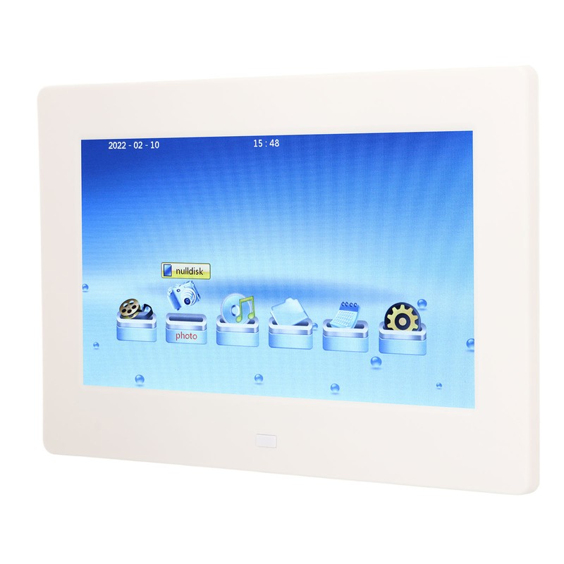 7 Inch White Digital Photo Frame HD Multifunctional Electronic Album