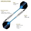 sanfeng Darts, Darts with Plastic Tip for Electronic Dartboard, 18/20