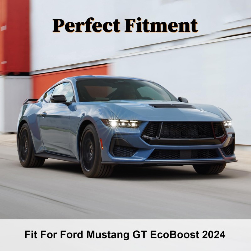 Front Lip for Ford Mustang GT EcoBoost 2024 Front Bumper