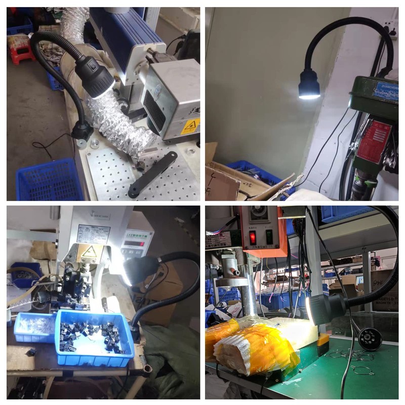Youtemei Lathe Led Work Light Magnetic Waterproofinggooseneck Lamp Mechanic Lightwork