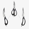 Kitchen Scissors, Professional Sturdy Stainless Steel Multipurpose Food Scissors with