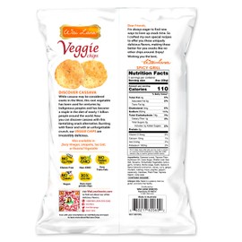 Wai Lana Veggie Chips - Gluten Free, Non-GMO, Vegan, Zero Trans Fats (Spicy Grill, 4.5 Ounce (Pack of 12))