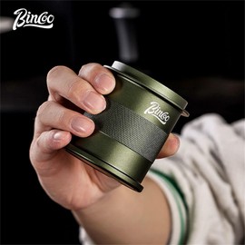 Bincoo Coffee Dosing Cup - Precision Grounds Dispenser,Espresso Pour-over Measuring Tool,Inverted Aroma Tasting Cup & Anti-Spill Powder Collector, Professional Brewing Accessories Kit