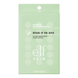 e.l.f. Skin Blemish Breakthrough Stick It To Zits Parches De Espinillas, Ayuda A Reducir El Aspecto De Las Imperfecciones Y Sanar, Vegano Y Libre De Crueldad, 36 Parches
