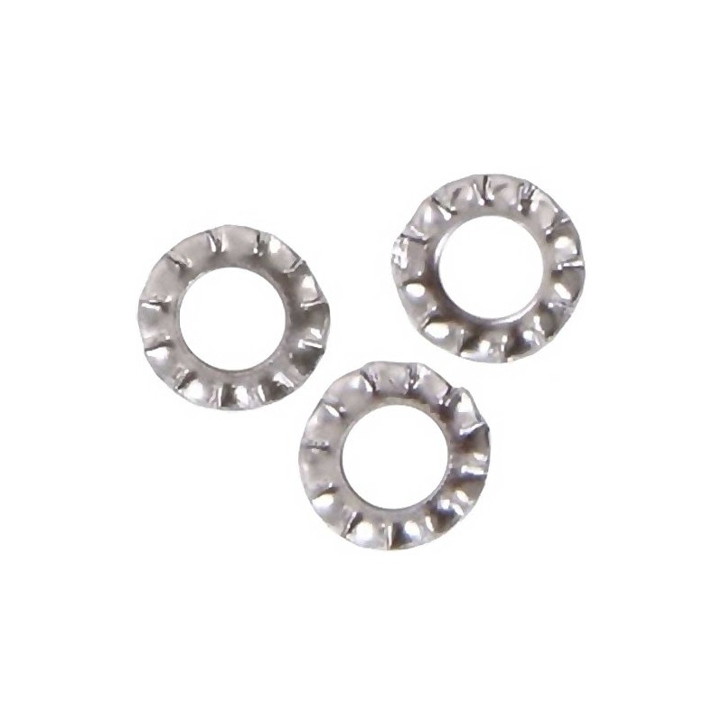 FIX-NIPPEL Serrated Washer M6 11 x 6.4 x 0.7 mm