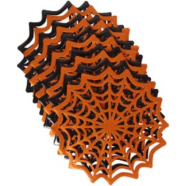 Wilton(ウィルトン) スパイダーウェブフォイルドイリー ペーパー ドイリーペーパー 紙 シート コースター ハロウィン クモの巣 1510-0-0014