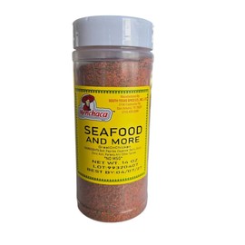 Menchaca Seafood & More Seasoning – 14 oz Jar – Bold All-Purpose Blend for Fish, Shrimp, Chicken & Vegetables – Perfect for Grilling, Baking & Frying