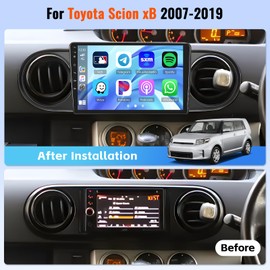 Realdio Android Car Stereo for Toyota Scion xB 2007 2008 2009 2010 2011 2012 2013 2014 2015 2016 2017 2018 2019 with CarPlay Android Auto 26UI 2GB+64GB
