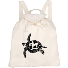 Azeeda 'Turtle' Canvas Rucksack/Backpack (RK00011644)