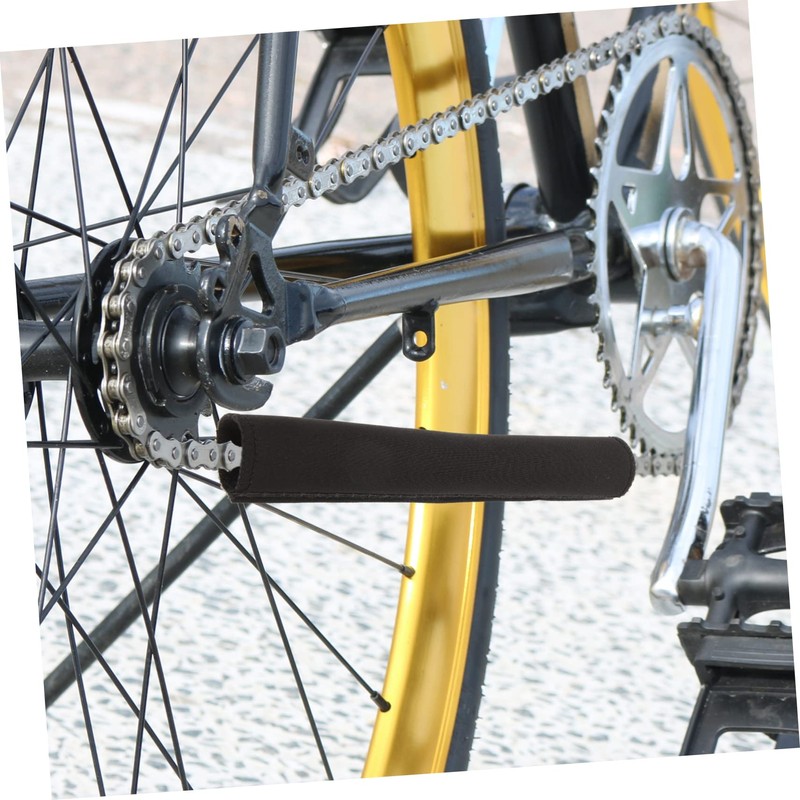 Sosoport 2Pcs Bike Chain Protector Neoprene Cover for Bicycles Durable