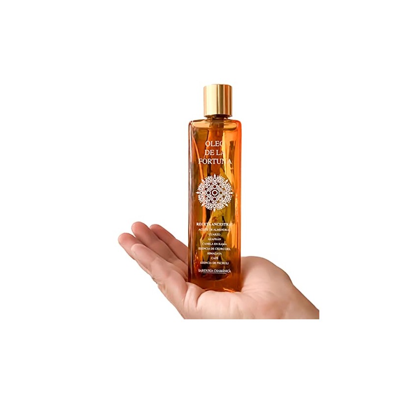 Oleo de la Fortuna Aceite Consagrado para atraer fortuna, buena