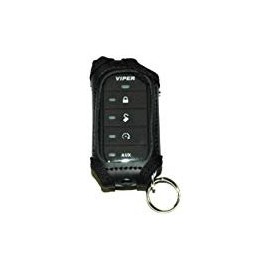 Black Leather Case for 7856V, 7656V, 7857V Viper Remote