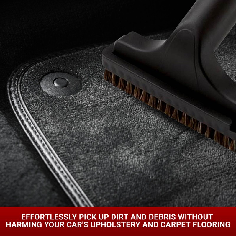 Central Vacuum System Car Care Attachment Set for Interior Car
