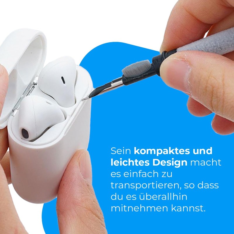 NK 3-in-1 Cleaning Kit for Airpods Multifunctional Cleaning Kit with