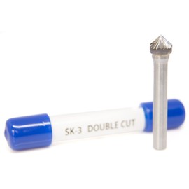 SK-3 90° Countersink - Premium Double Cut Tungsten Carbide Burr