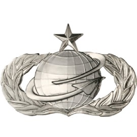 Uniform Accessories Unlimited Inc Air Force Manpower and Personnel Dress Brite Badges (Mid Size, Senior)