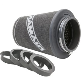 Ramair Filters CC-296-UNI Universal Neck Performance Cone Air Filter with Reducing Rings
