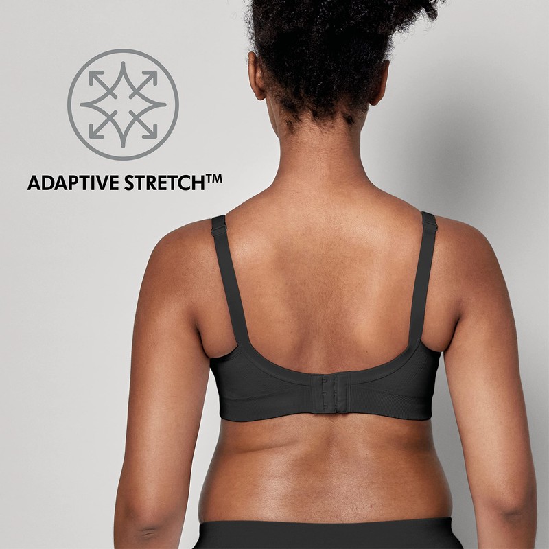 Medela Women's Keep Cool Ultra Black XL Bra, black