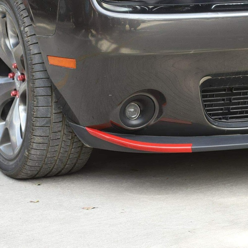 SHINEKA Front Bumper Lip Cover Trim Protector Strip For Dodge