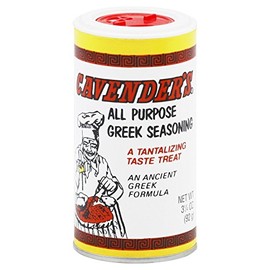 Cavender's All Purpose Greek Seasoning - 3.25 oz (pack of 3) Includes Cavenders Exclusive Recipe Insert!