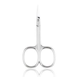TITANIA Solingen Cuticle Scissors with Thin Tip (9.5 cm) • Solingen Cuticle Scissors • Professional Cuticle Scissors Made of Carbon Steel • Made in Germany