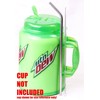 4 JUMBO 14" Stainless Steel 100 oz Straw + 4
