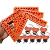 (4Sets) Corner Clamps for Woodwork Wood Clamps 90 Degree clamp