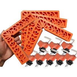 (4Sets) Corner Clamps for Woodwork Wood Clamps 90 Degree clamp Corner clamp Clamps for Woodwork Right Angle clamp