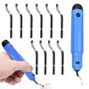 11Pcs Premium Deburring Tool Kit - Durable Hand Deburring Tool