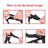 ILEPARK Nylon Dog Muzzle with Head Strap for Small, Medium,