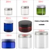 TIANZD Pack of 12 Small 100 ml Transparent Plastic Empty