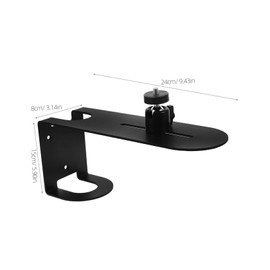 SHINEOFI Adjustable Projector Wall Bracket Rotation Mount for Home Theater Conference Room Space Saving Design High Weight Support Smooth Operation