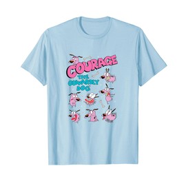 Ripple Junction x Courage the Cowardly Dog Moods Cartoon T-Shirt