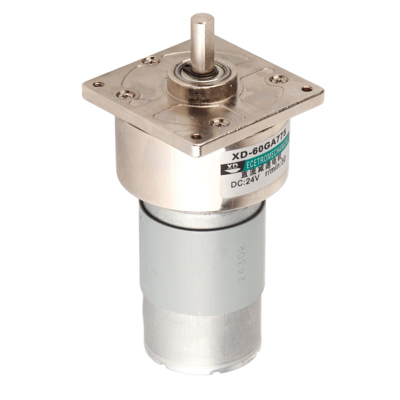 35W Micro DC Metal Gear Motor Speed Adjustable CW/CCW (24V