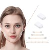 WXYINSPAS 80 Pcs Face Tape Lifting Invisible with String for